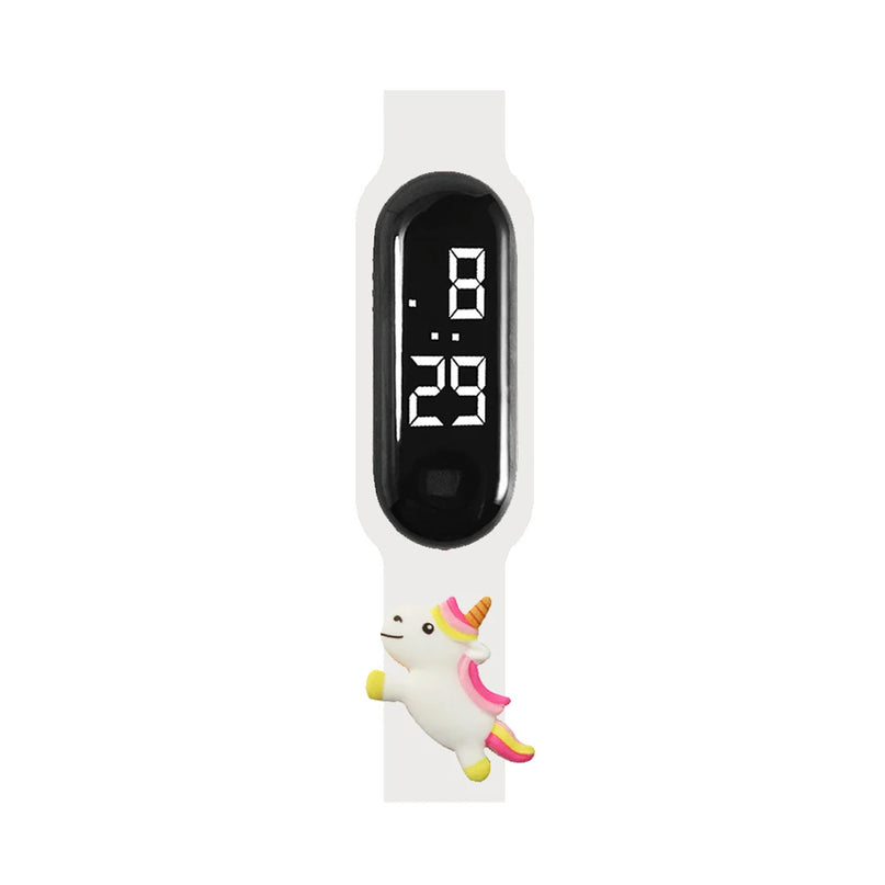 Lavender Digital Unicorn Watch
