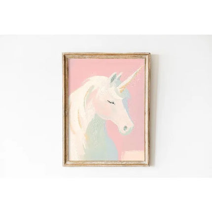 Fairy Tale Unicorn Wall Art Canvas