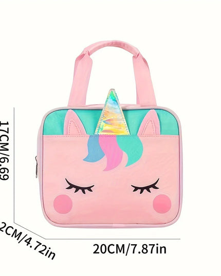 3D Rainbow Unicorn Lunch Box