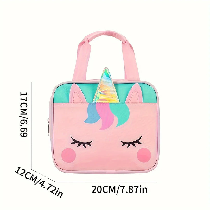3D Rainbow Unicorn Lunch Box