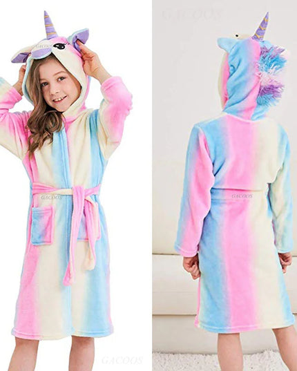 Pastel Kigurumi Unicorn Robe