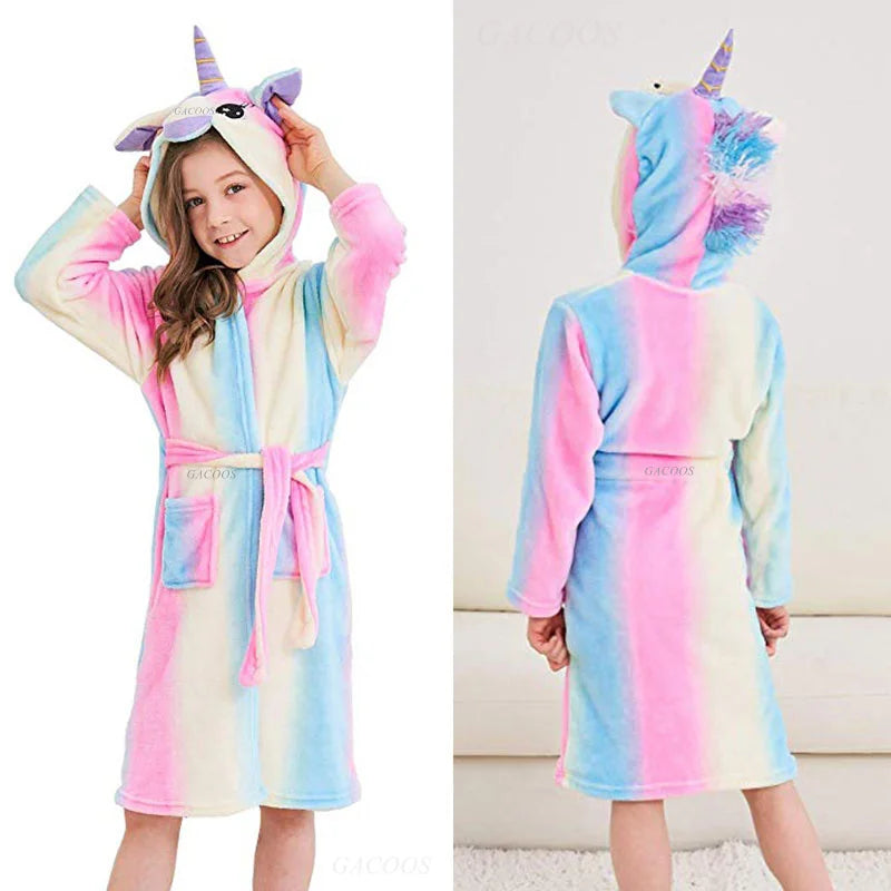 Pastel Kigurumi Unicorn Robe