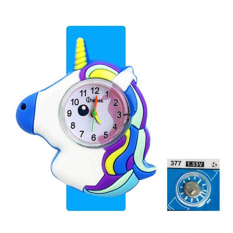 Sleepy White Unicorn Watch