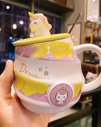 Sparkly Glitter Unicorn Mug