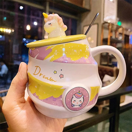 Sparkly Glitter Unicorn Mug