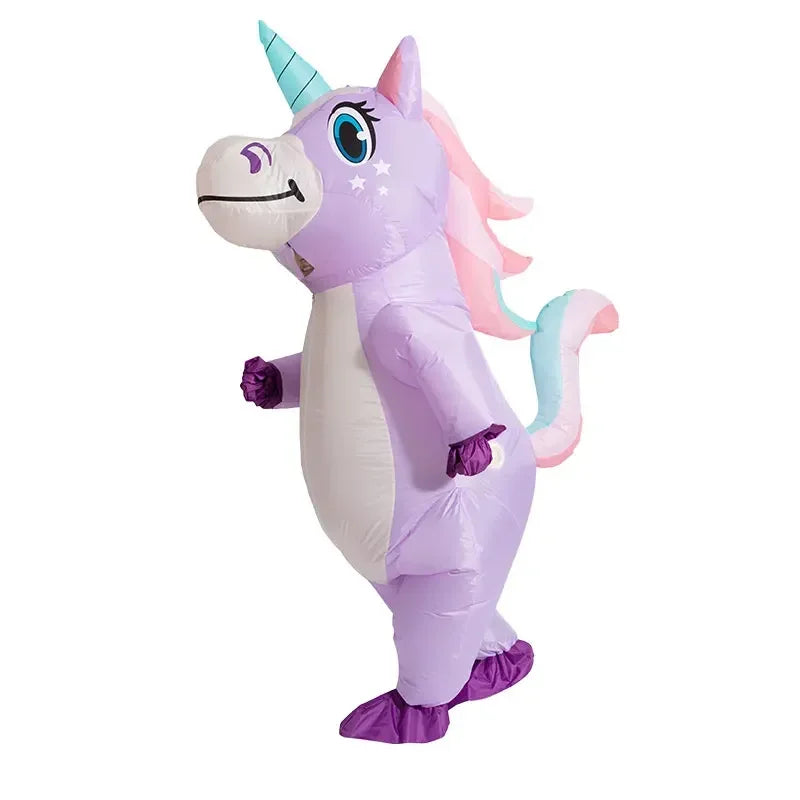 Pink Unicorn Full-Body Costume