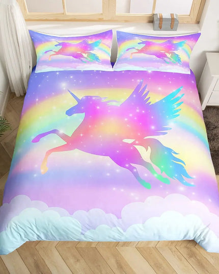 Sky Wings Unicorn Bedding