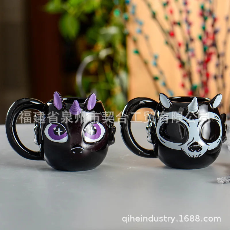 3D Unicorn Shaped Mug