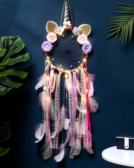 Unicorn Dreamcatcher Wall Hanging