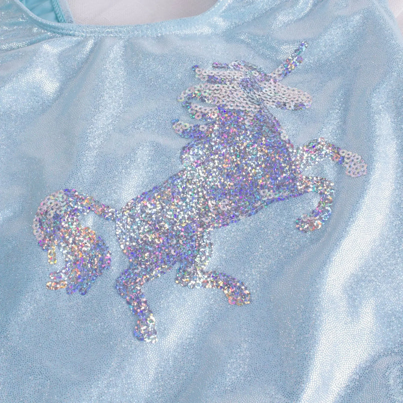 Pink Sparkle Unicorn Swimsuit