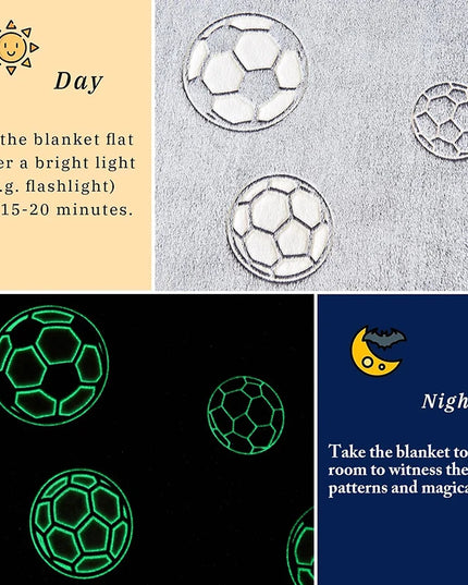 Pink Glow-in-the-Dark Blanket