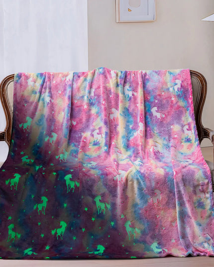 Glow-in-the-Dark Sherpa Blanket