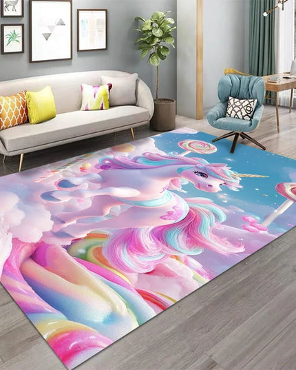 Dreamy Candy Unicorn Rug