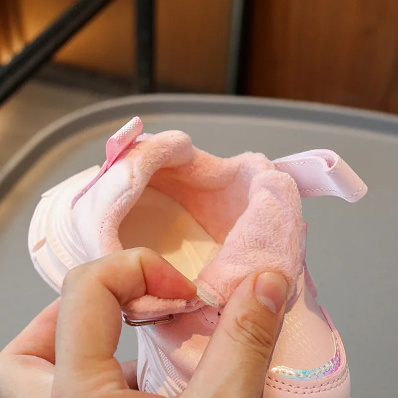 Cozy Pink Unicorn Shoes