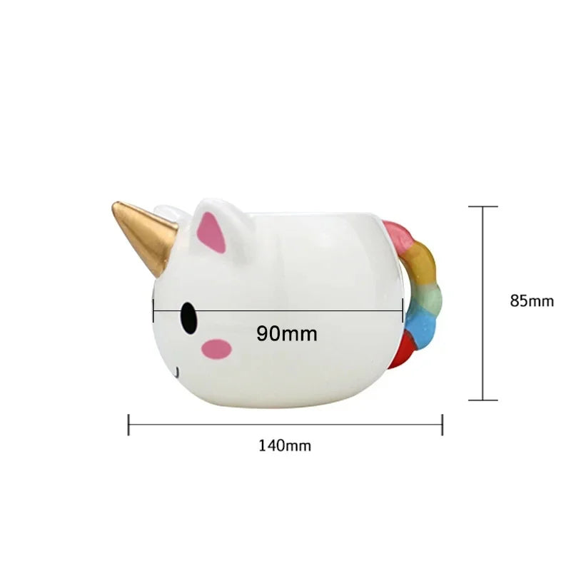 Adorable Unicorn Face Mug