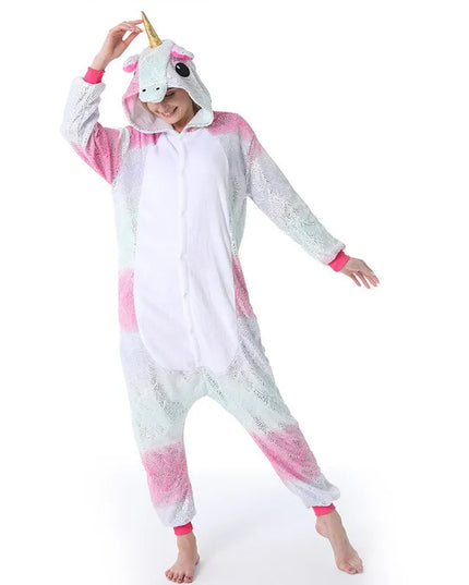 Pastel Color Block Unicorn Onesie