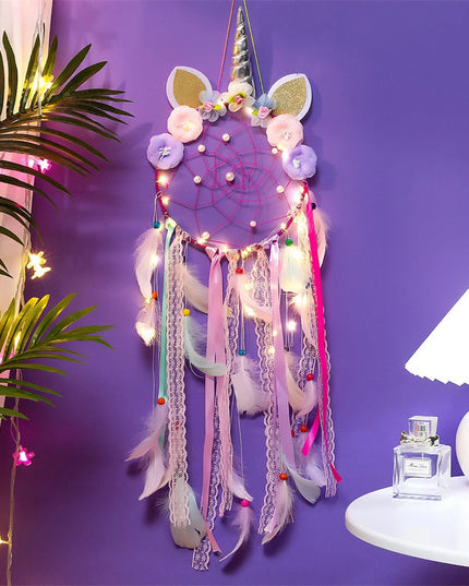 Unicorn Dreamcatcher for Girls Room