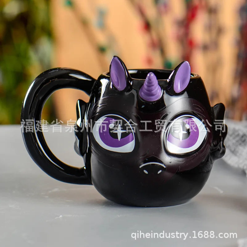 3D Unicorn Shaped Mug
