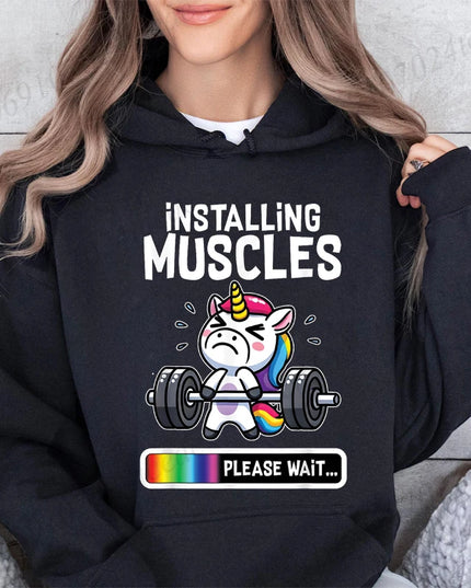 Pink Kawaii Unicorn Hoodie