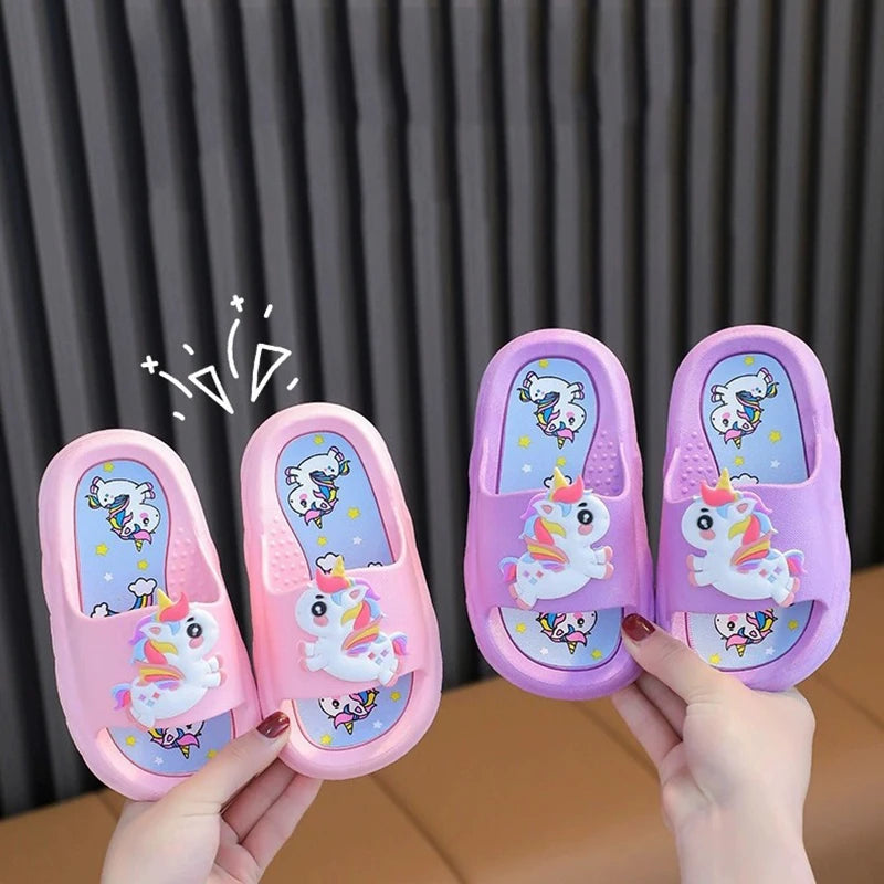 Cushioned Unicorn Slippers