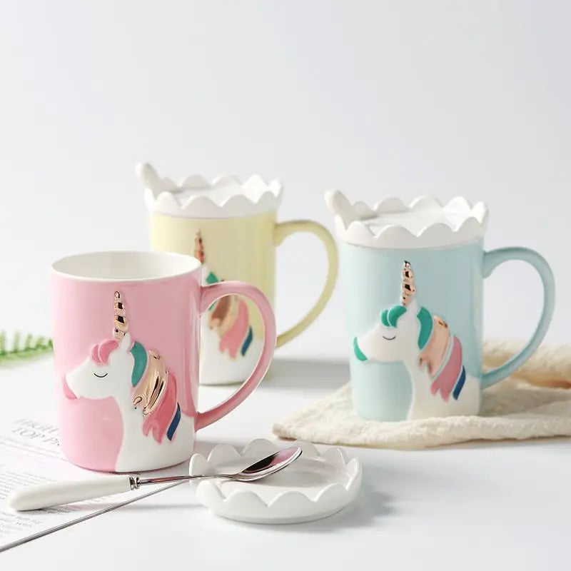 Regal Unicorn Crown Mug