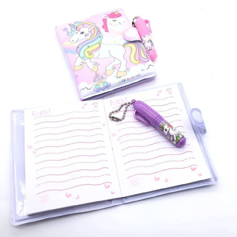 Magical Unicorn Notebook and Pen