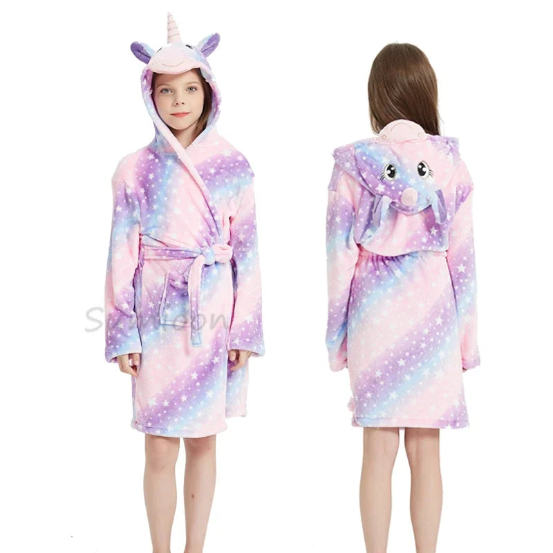Colorful Star Unicorn Robe