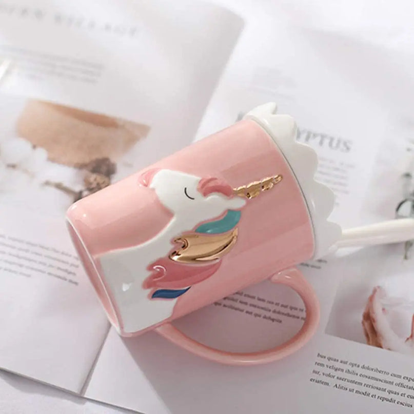 Elegant Unicorn Beauty Mug