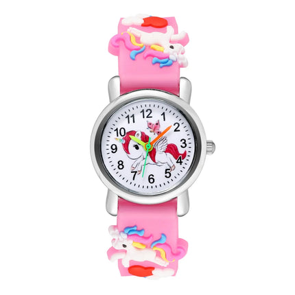 Hot Pink Pegasus Unicorn Watch