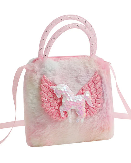 Sparkly Sequin Unicorn Purse