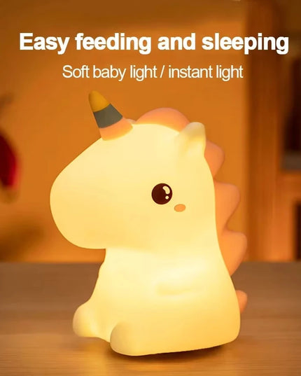 Color Changing Unicorn Night Light Lamp
