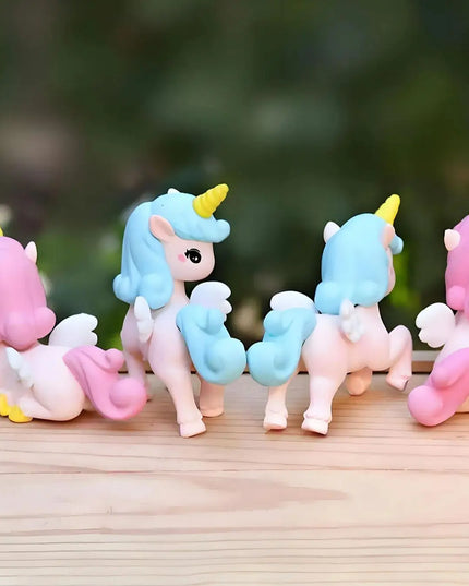 Mini Pink Flying Unicorn Figurine