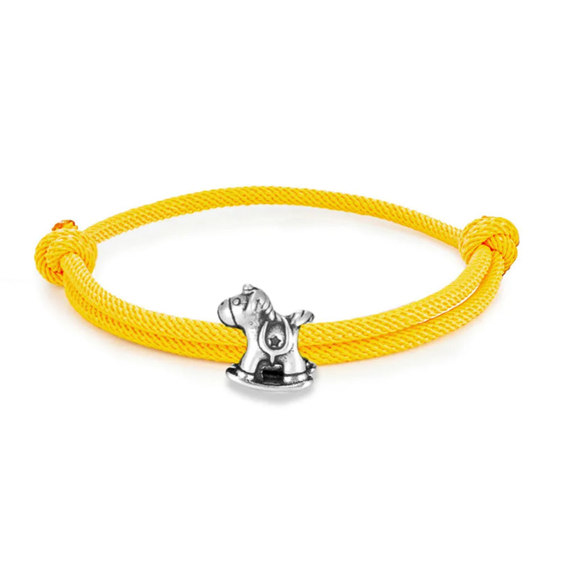 Unicorn Friendship Rope Bracelet