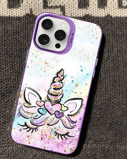Glitter Horn Unicorn Lash Case