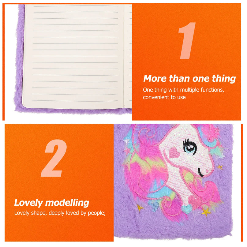Sweet Unicorn Fur Notebook