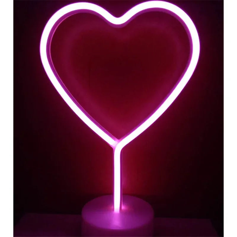 Unicorn & Flamingo Neon Night Light Set