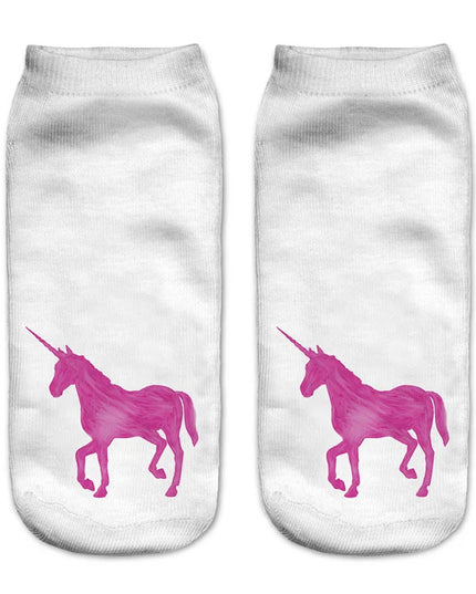 Minimalist Unicorn Socks