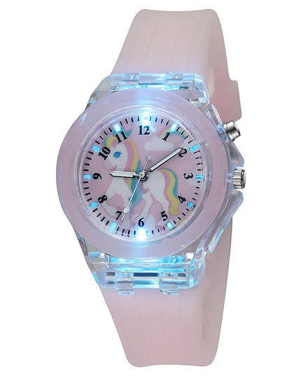 Lavender Luminous Unicorn Watch