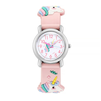 Pink Fairy Unicorn Quartz Watch