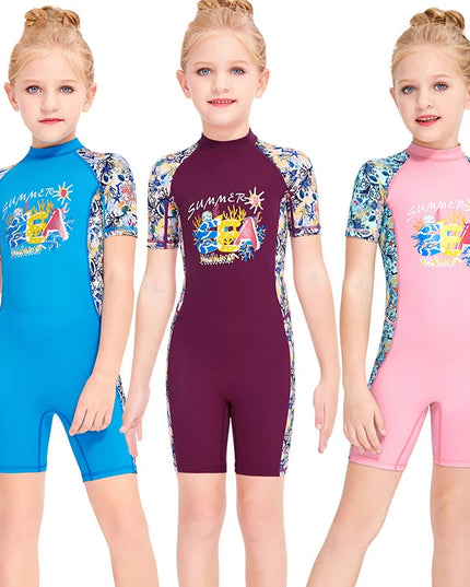 Full Coverage Girls Swimsuit