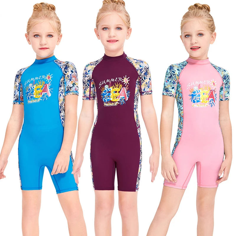 Full Coverage Girls Swimsuit