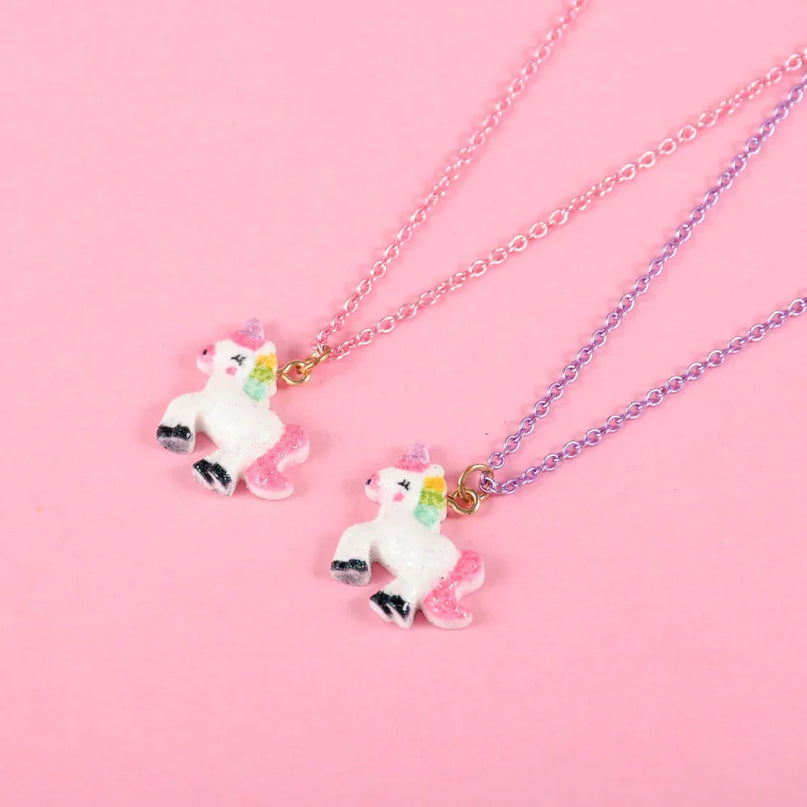 BFF Unicorn Friendship Necklace Set