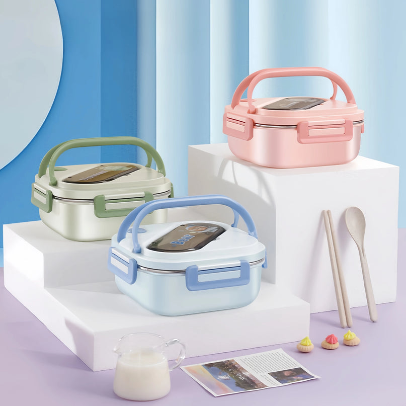 Sparkly Unicorn Steel Lunch Box