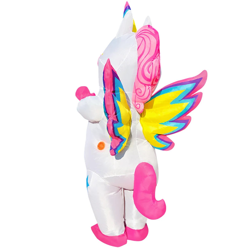 Rainbow Unicorn Rider Costume