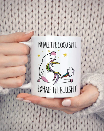 Yoga Unicorn Coffee Mug