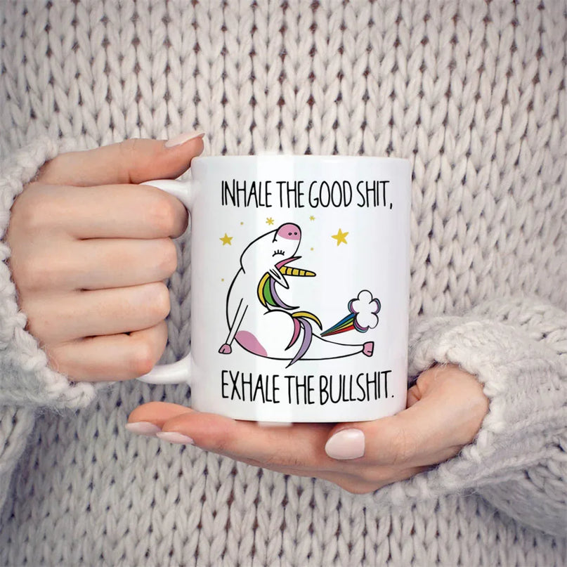 Yoga Unicorn Coffee Mug