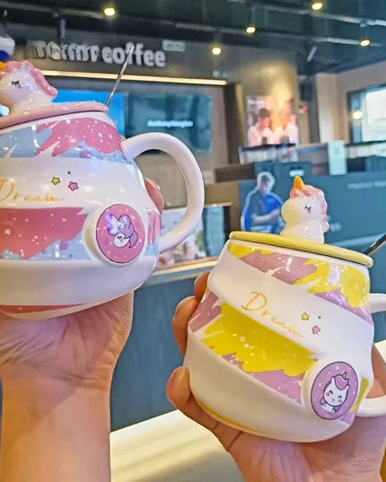 Cozy Unicorn Cocoa Mug