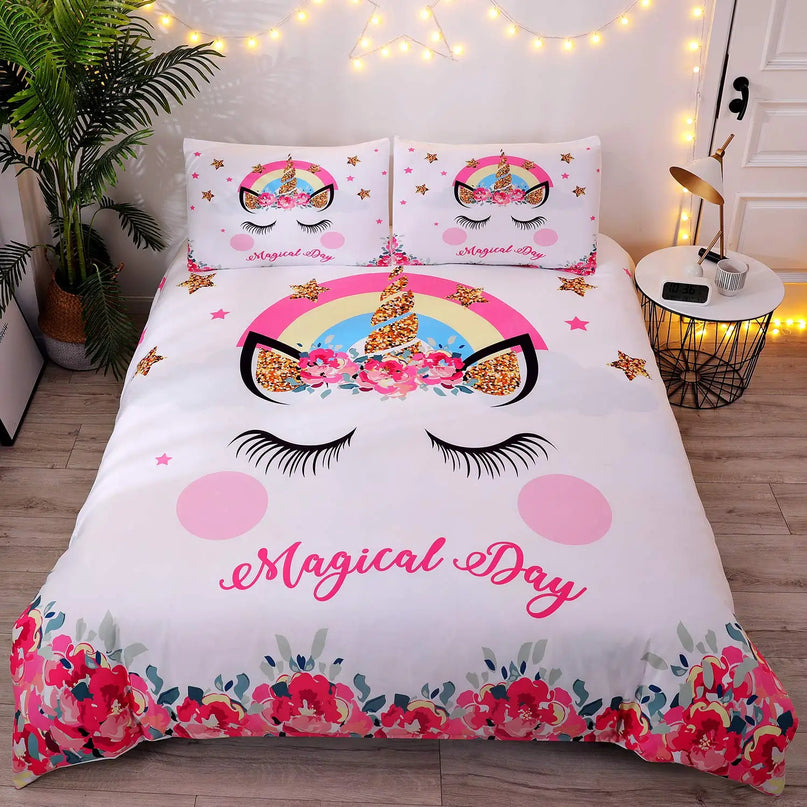 Magical Day Unicorn Bedding