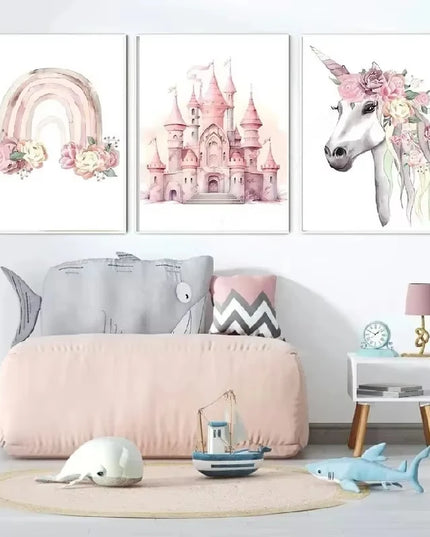 Unicorn Nursery Wall Art