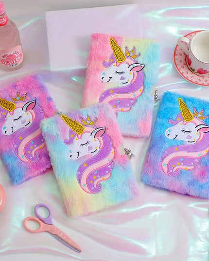 Dreamy Rainbow Unicorn Notebook